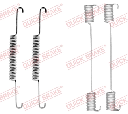 Accessory Kit, brake shoes